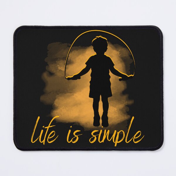 Item preview, boy jumping rope - joy of the inner child - life is simple designed and sold by Betinka.