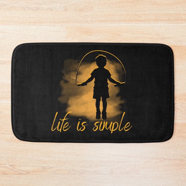 Item preview, boy jumping rope - joy of the inner child - life is simple designed and sold by Betinka.