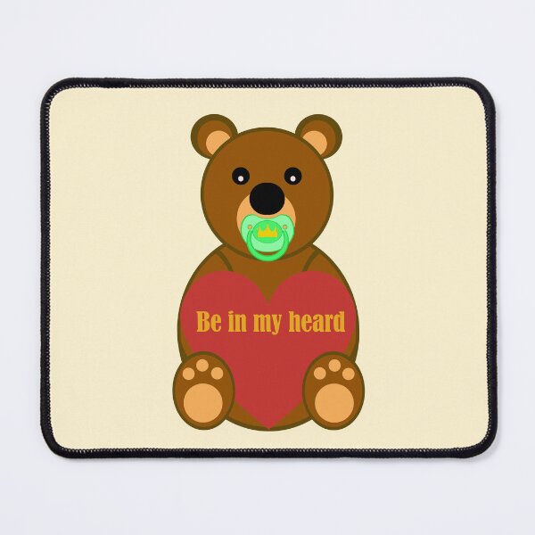 Item preview,  Valentines day Cute teddy bear baby agere pacifier designed and sold by mikistudio.