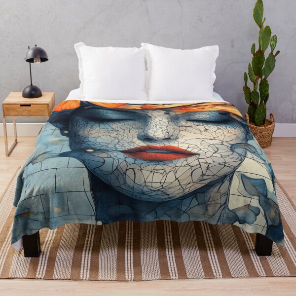 Item preview, Not So Fragile No 2. Female portrait. Wellbeing designed and sold by Shoot-The-Moon.