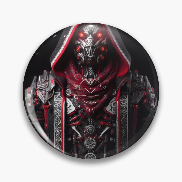Item preview, Cyberpunk Robo Samurai designed and sold by GalleryBrisArt.