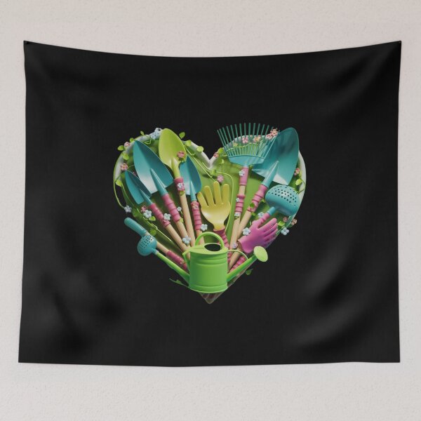 Item preview, Garden Gardening Love Valentine designed and sold by ladyindigital.