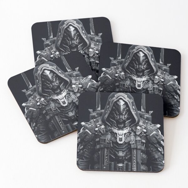 Item preview, Cyberpunk Robo Samurai designed and sold by GalleryBrisArt.