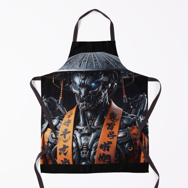 Item preview, Cyberpunk Robo Samurai designed and sold by GalleryBrisArt.