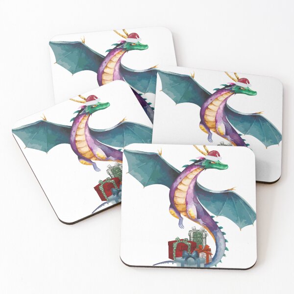 Item preview, Christmas dragon designed and sold by likeforcode.