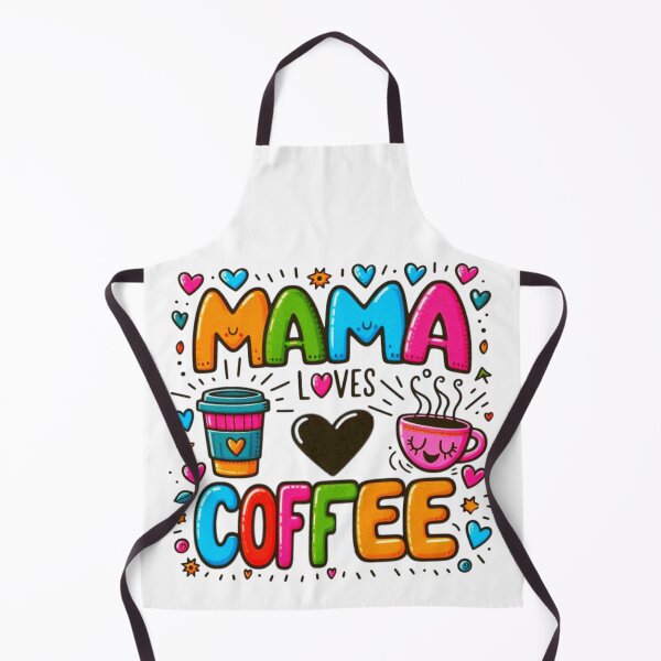 Item preview, Mama Loves Coffee designed and sold by adlkh.