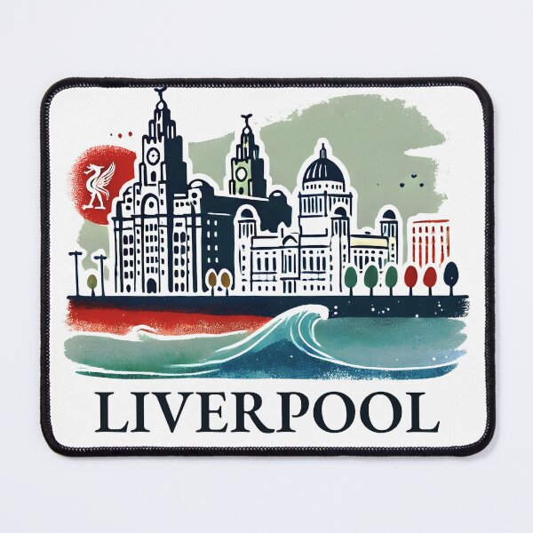 Item preview, Ciudad de Liverpool, Inglaterra designed and sold by WanderlustCoCo.