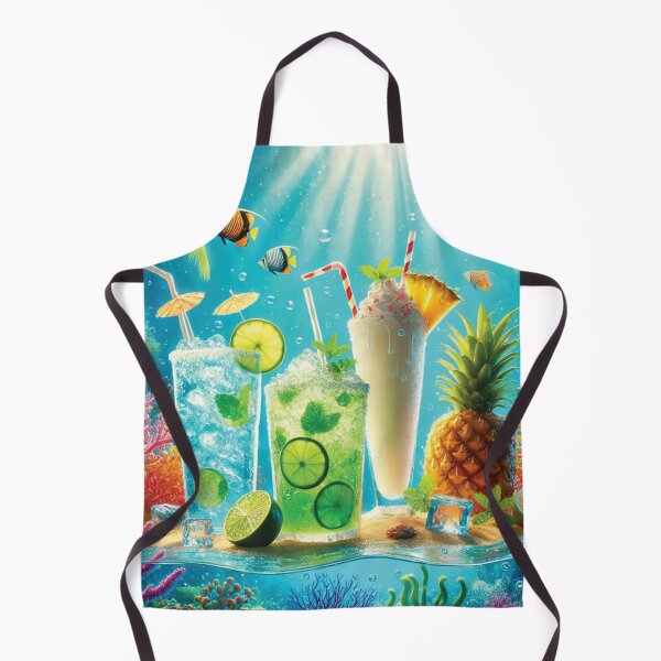 Item preview, Coral Reef Refresh: Tropical Cocktails Underwater Escape designed and sold by PawtopiaDesigns.