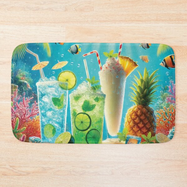 Item preview, Coral Reef Refresh: Tropical Cocktails Underwater Escape designed and sold by PawtopiaDesigns.