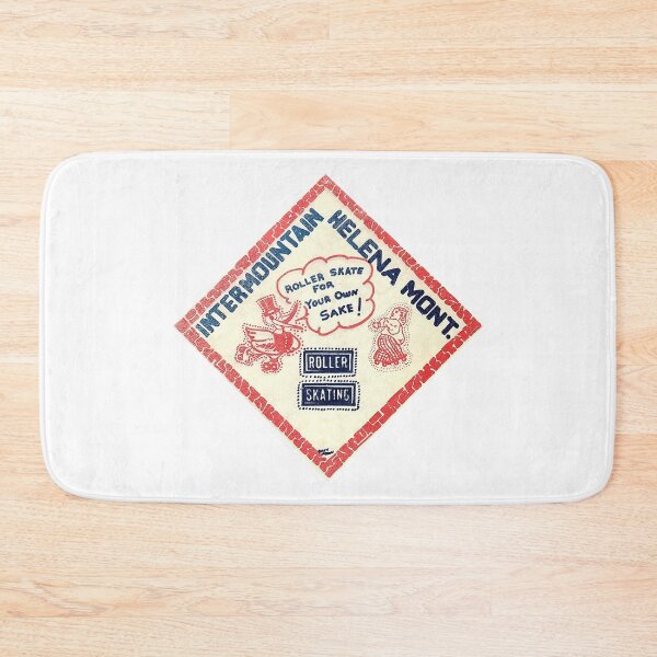 Item preview, Intermountain Helena Montana Roller Skating Rink Sticker Decal Label designed and sold by tislord.