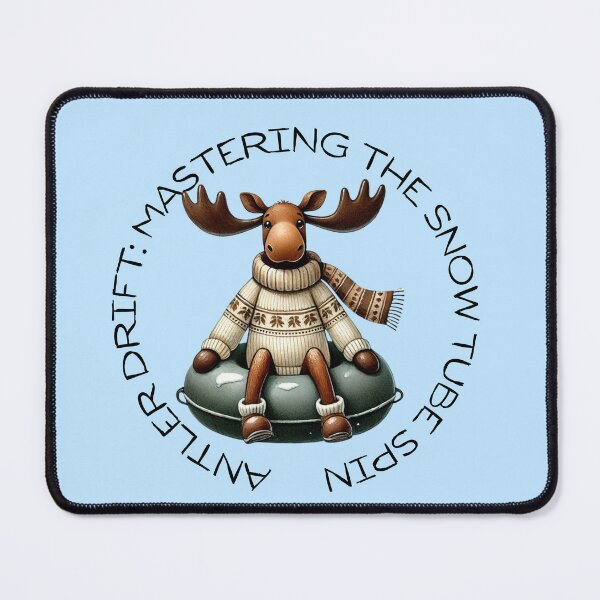 Item preview, Funny Winter Moose Designs – Unique Apparel & Gifts for Skiing, Snowboarding, and More designed and sold by MiszungART.