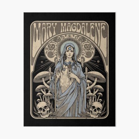 Item preview, Mary Magdalene Art Nouveau Sacred Feminine designed and sold by Mystikos Art.