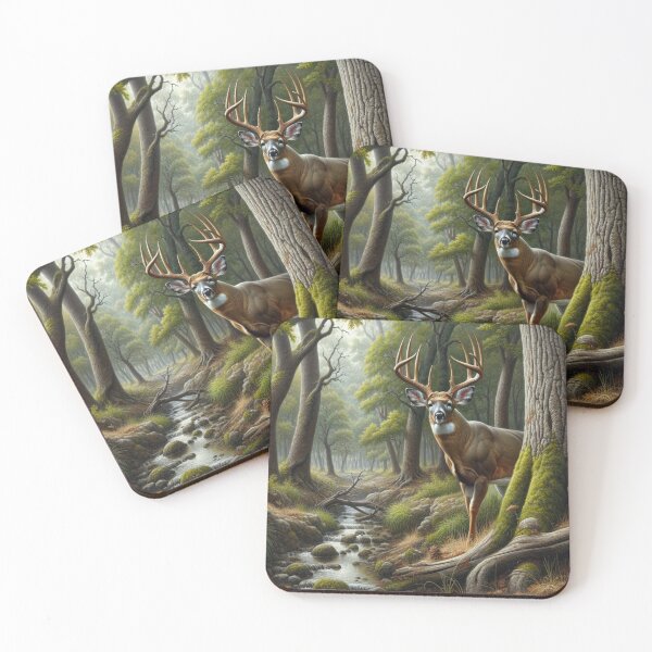 Item preview, Whitetail Buck Deer Hunter Design designed and sold by LifeCrush.
