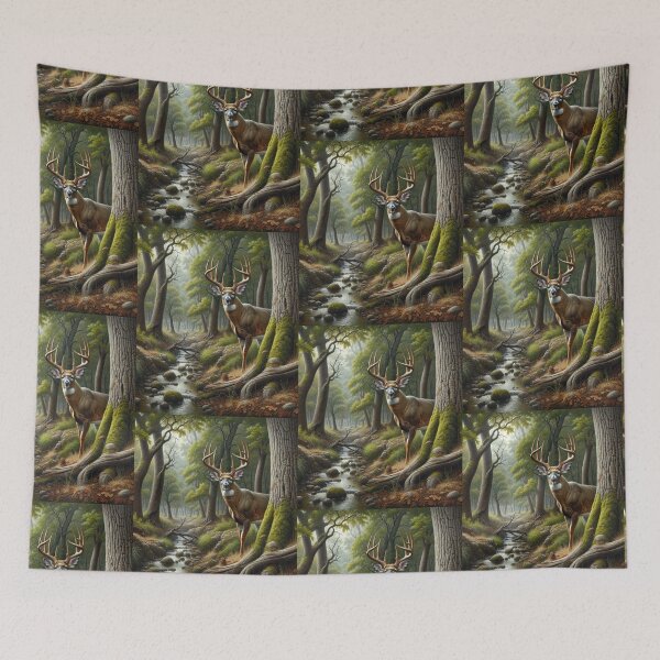 Item preview, Whitetail Buck Deer Hunter Design designed and sold by LifeCrush.