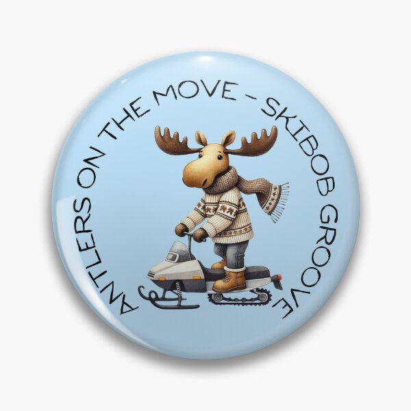 Item preview, Winter Moose Designs – Unique Apparel & Gifts for Skiing, Snowboarding, and More designed and sold by MiszungART.