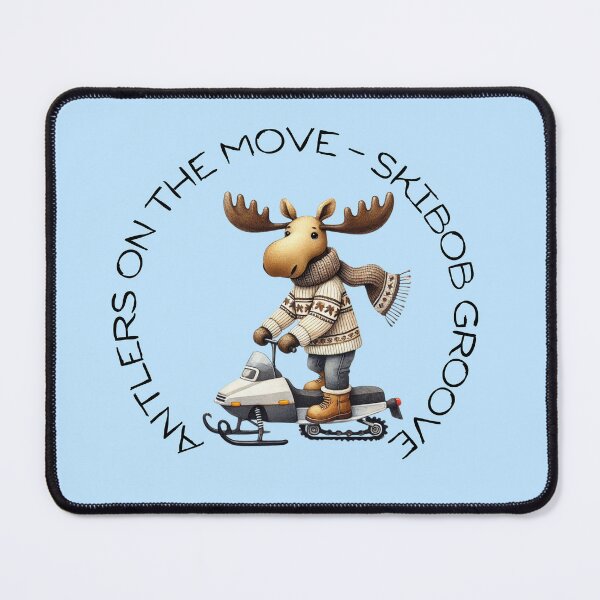 Item preview, Winter Moose Designs – Unique Apparel & Gifts for Skiing, Snowboarding, and More designed and sold by MiszungART.
