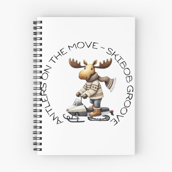 Item preview, Winter Moose Designs – Unique Apparel & Gifts for Skiing, Snowboarding, and More designed and sold by MiszungART.