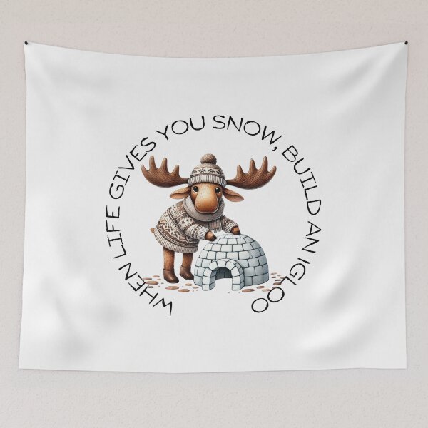 Item preview, Winter Moose Designs – Unique Apparel & Gifts for Skiing, Snowboarding, and More designed and sold by MiszungART.
