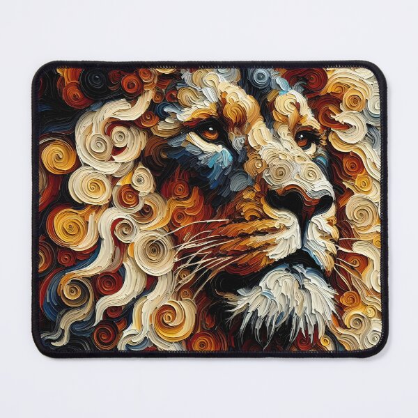 Item preview, The African Lion in Impasto designed and sold by Shs-Kenya.