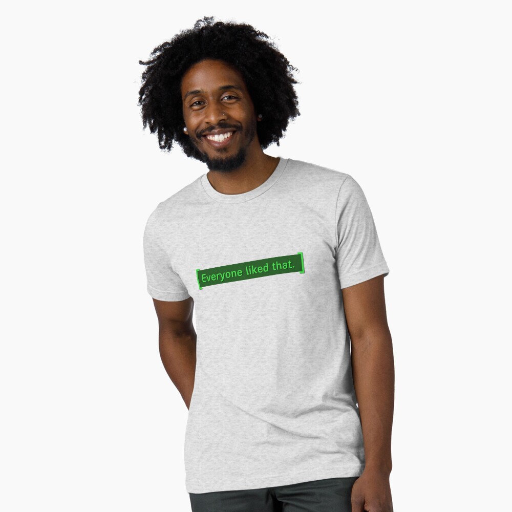 Vista previa del artículo con la obra «Camiseta de tejido mixto», diseñado y vendido por SurtonDesign.