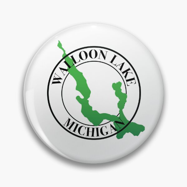 Item preview, Walloon Lake Michigan designed and sold by SwiftSlothMedia.