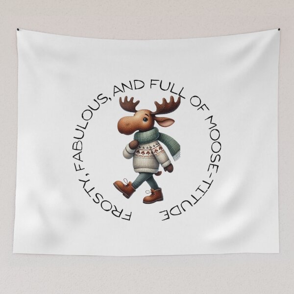 Item preview, Winter Moose Designs – Unique Apparel & Gifts for Skiing, Snowboarding, and More designed and sold by MiszungART.