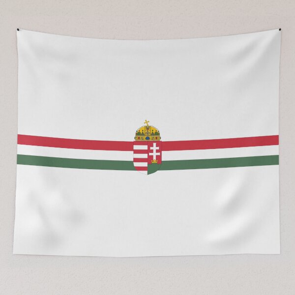 Artikelvorschau, Ungarn Flagge und Wappen entworfen und verkauft von adamst555.
