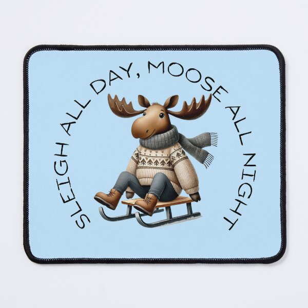 Item preview, Winter Moose Designs – Unique Apparel & Gifts for Skiing, Snowboarding, and More designed and sold by MiszungART.