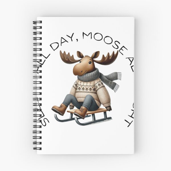Item preview, Winter Moose Designs – Unique Apparel & Gifts for Skiing, Snowboarding, and More designed and sold by MiszungART.