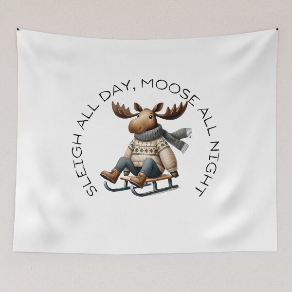 Item preview, Winter Moose Designs – Unique Apparel & Gifts for Skiing, Snowboarding, and More designed and sold by MiszungART.