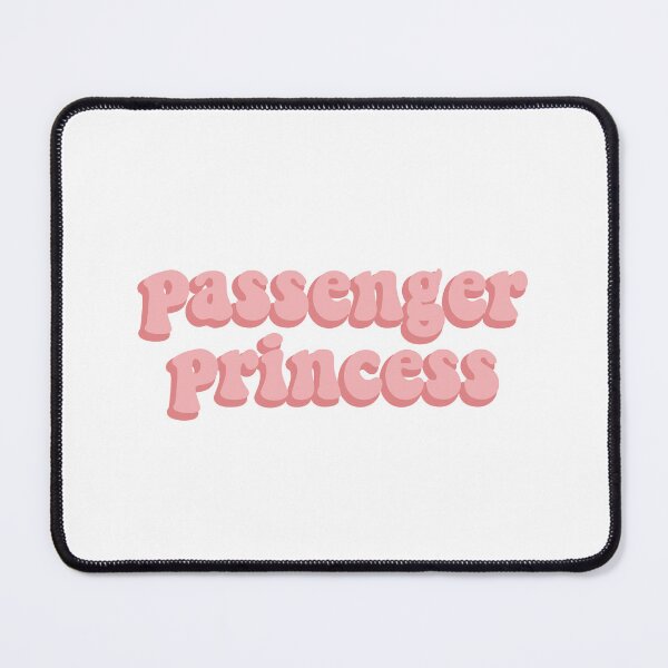 Item preview, passenger princess pastel mirror sticker designed and sold by House Sparrow.
