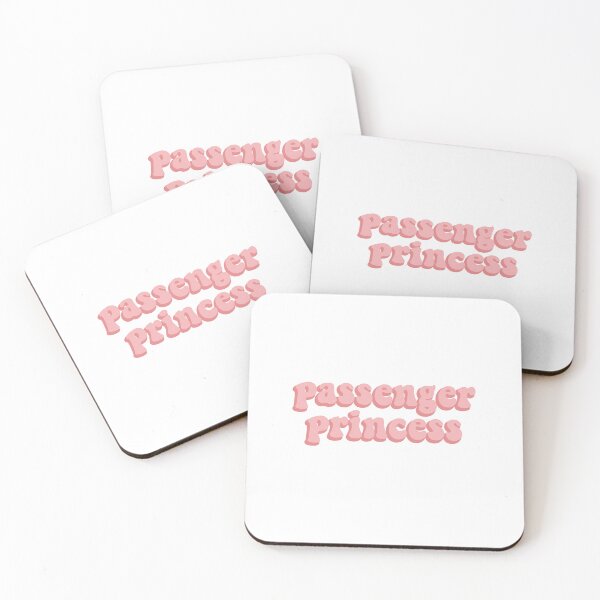 Item preview,  passenger princess pastel mirror sticker designed and sold by House Sparrow.