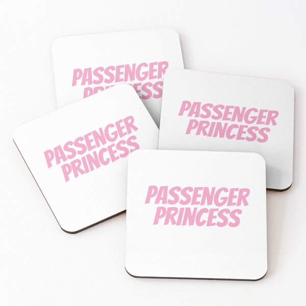 Item preview, passenger princess pastel mirror sticker designed and sold by House Sparrow.