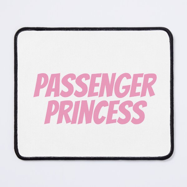 Item preview, passenger princess pastel mirror sticker designed and sold by House Sparrow.