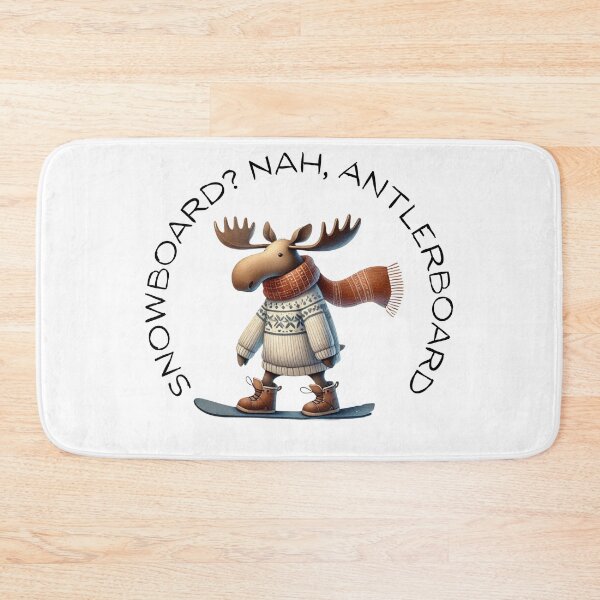 Item preview, Winter Moose Designs – Unique Apparel & Gifts for Skiing, Snowboarding, and More designed and sold by MiszungART.