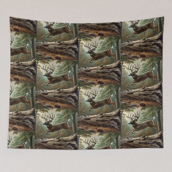 Item preview, Whitetail Buck Deer Hunter Design designed and sold by LifeCrush.