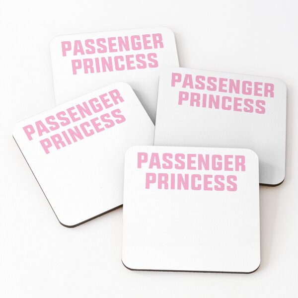 Item preview, passenger princess pastel mirror sticker designed and sold by House Sparrow.