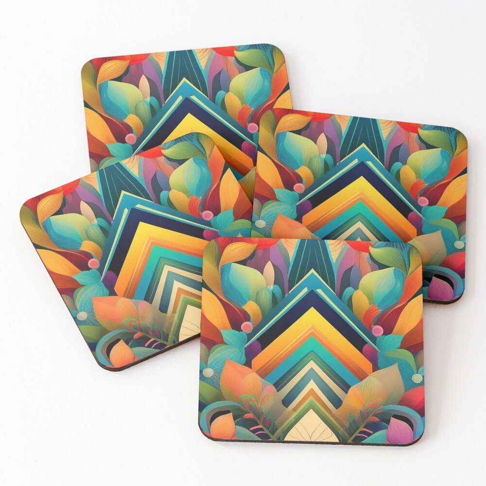 Item preview, Coasters (Set of 4) designed and sold by ArcRayzStudio.