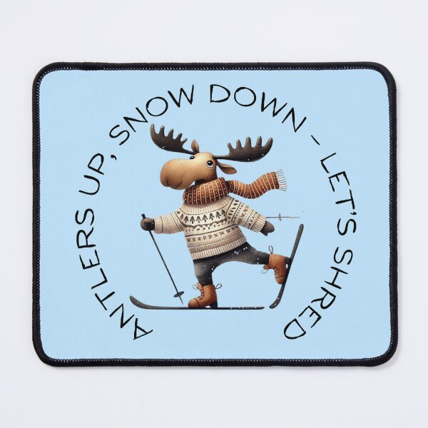 Item preview, Winter Moose Designs – Unique Apparel & Gifts for Skiing, Snowboarding, and More designed and sold by MiszungART.