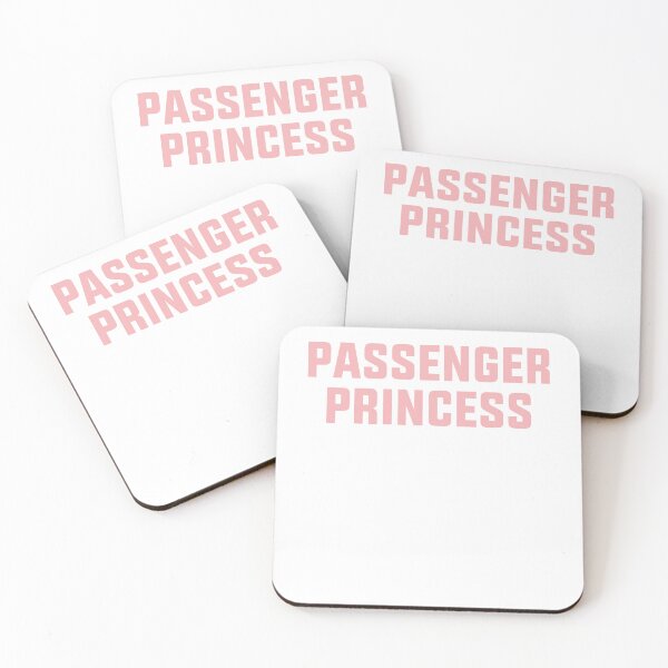 Item preview, passenger princess pastel mirror sticker designed and sold by House Sparrow.