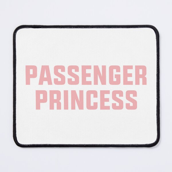 Item preview, passenger princess pastel mirror sticker designed and sold by House Sparrow.