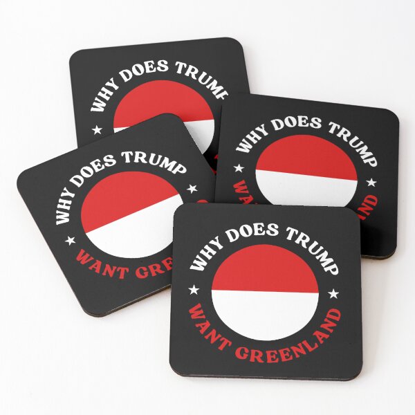 Item preview, Why Does Trump Want Greenland designed and sold by DesignDazzles.