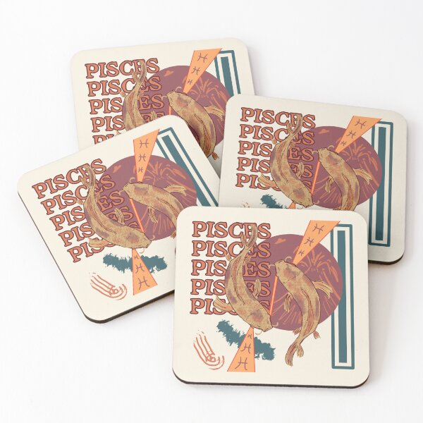 Item preview, Pisces Zodiac Sign Retro designed and sold by joelkonx.