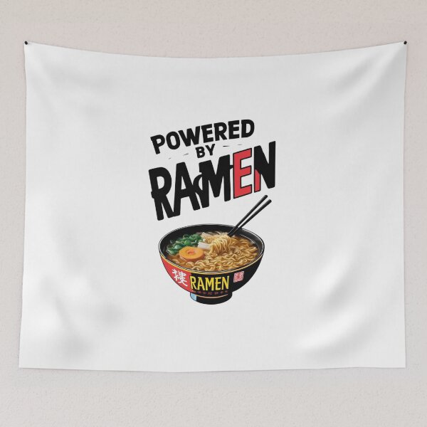 Item preview, Powered by Ramen  designed and sold by  Any Mood Designs.