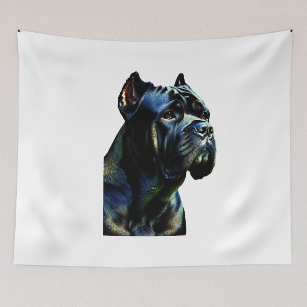 Item preview, Cane Corso Dog Portrait designed and sold by PeggyMacStudio.