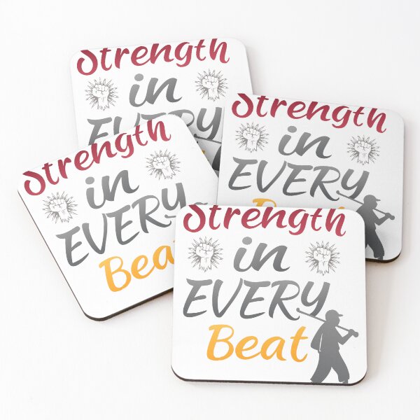 Item preview, Strength in Every Beat: Motivational Sports Design designed and sold by Samgfxt-shirt.