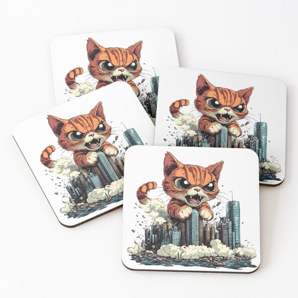 Item preview, Kittyzilla's Rampage designed and sold by NomadicDreamer.