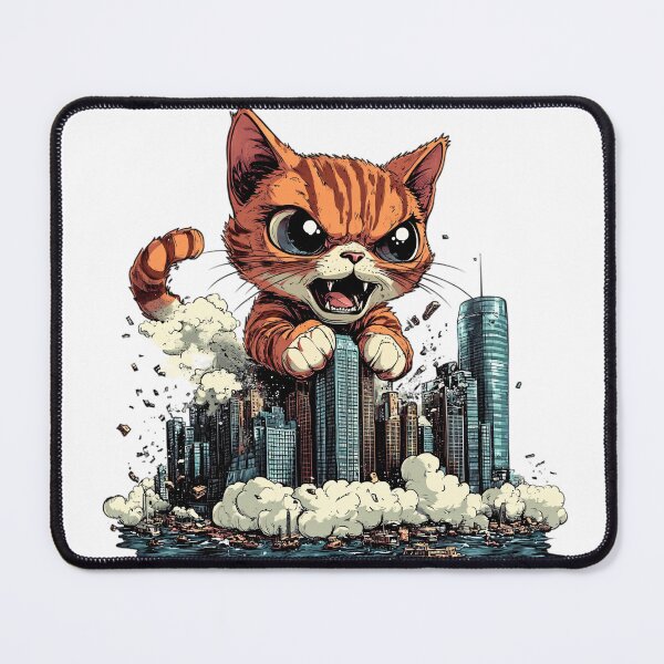 Item preview, Kittyzilla's Rampage designed and sold by NomadicDreamer.