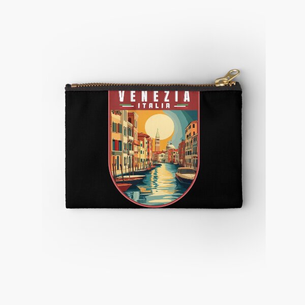 Item preview, Venezia in Veneto Italy Retro Travel Art Bagde designed and sold by MaateoDesign.