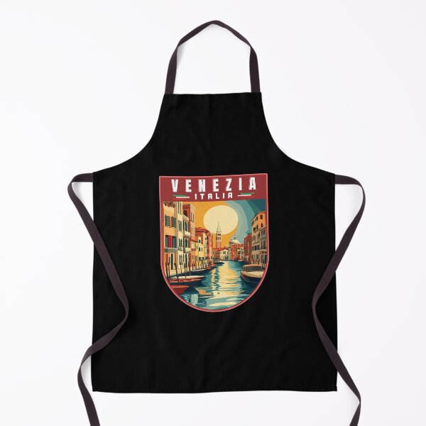 Item preview, Venezia in Veneto Italy Retro Travel Art Bagde designed and sold by MaateoDesign.